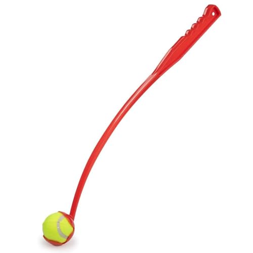 emily pets Dog Ball Launcher for Dogs Chase Fetch Game Toys Throw Tennis Ball Portable Hands Free Ball Thrower Pick Up and Throw Play Tennis Ball Chucker Dog Play Fetch Toys