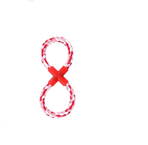 emily pets Dog Rope Toy for Aggressive Chewers, Indestructible Dog Toys, Puppy Toys for Teething Small Dogs and Medium Dogs, Dog Chew Toys for 100% Washable Cotton Puppy Chew Toys