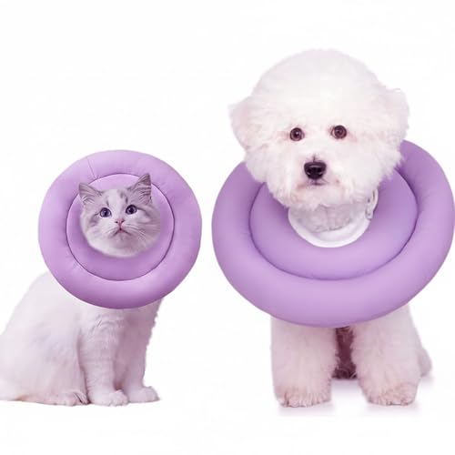 Emily Pets Dog Recovery Collar Soft Cone After Surgery | Waterproof Comfortable Anti-Bite & Lick Pet Cone for Dogs & Cats
