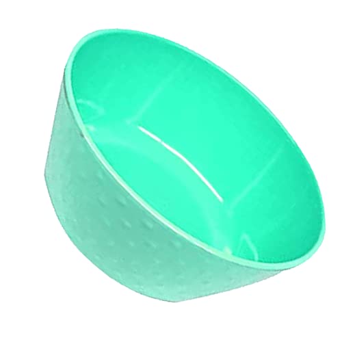 Emily Pets Dog Bowl Melamine Heavy Dish. Food Grade Dog Food Bowl with Non-Skid Dog Feeding Bowl for Small & Medium Dogs -Small-400ml-(Pista)