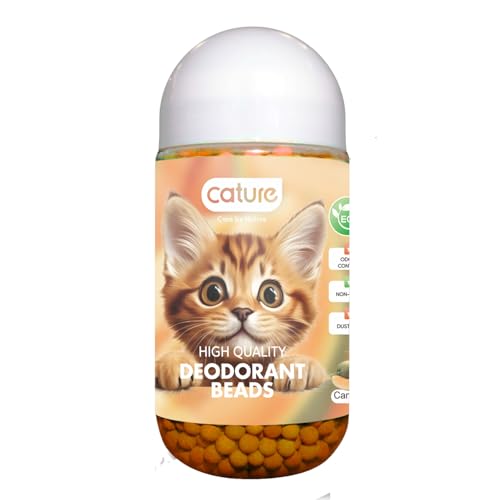 Cature Care by Nature Cat Litter Scented Deodorizing Beads for Cat Litter Cantaloupe 450g