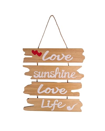 F DREAM Decorative Wall Hanging Wooden Art Decoration Item for Home, Living Room, Bedroom, Decoration Items, Home Décor, Gift Items, Love Sign for Home, Wood Wall Decoration
