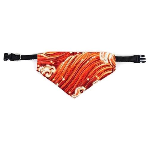 Cature Care by Nature Adjustable Cute Large Dog Collars Puppy Pet Slobber Towel Outdoor Cats Collar Dog Collar Neckerchief/Red/Large
