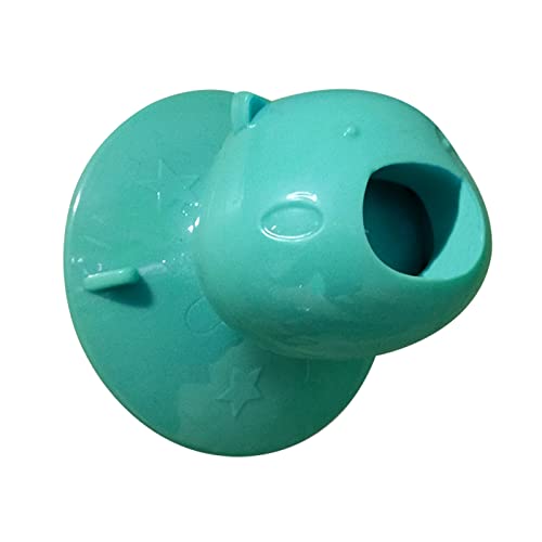 emily pets Suction Cup Interactive Cat Lick Ball Pig Nose Shape for Cats Wall Mount Molar Teething Toy Pet Toys for Grinding Teething Toy for Cats Care for Cats Kittens Teeth Cleaning(Blue)