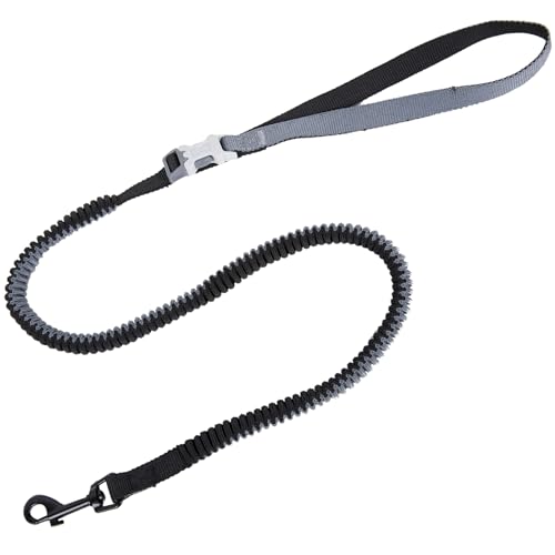 cature Care by Nature Hands Free Dog Running Leash,Dog Walking Rope Lead Belt,Adjustable Waist Belt Lead Elastic Bungee And Rope,Elasticated Nylon Pet Dog Hiking Traction Lead(Grey)