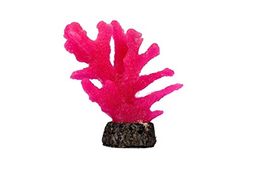 Emily Pets Glowing Effect Artificial Ocean Coral Decorative Aquarium Ornament for Real Ocean Look in Fish Tank