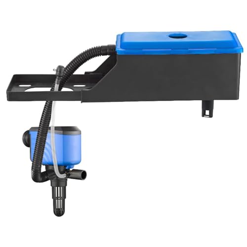 XINXIU Aquarium Top Filter for Fresh and Salt Water Fish Tank - Top Filter with Sponge Media TF-008 (Power : 15W | Output : 800L/H | Suitable for 40-50cm ft Tank)