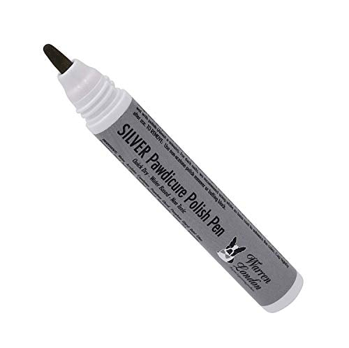 Warren London Pawdicure Polish Pen, Dog Nail Polish - Silver