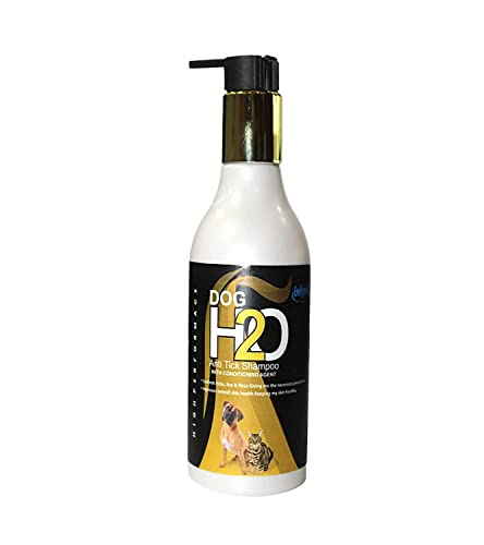 Emily Pets Anti Tick Shampoo Itch Relieving Cleansing Dog Shampoo with Conditioning Agent & Fixtix Flea-300ml- with Neem & Aloe Vera. Suitable for All Type of Dog and cat