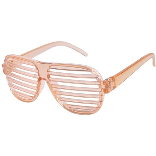 Cature Cat Glasses Dog Glasses Pet Glasses Puppy Glasses for Halloween Costume Photos Props Cosplay Window Shutters No Lens (Light Pink)