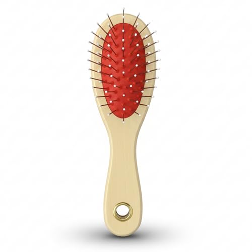 Emily Pets Dog Grooming Slicker Brush for Dogs & Cats | Removes Loose Fur, Reduces Shedding & Detangles All Coat Types