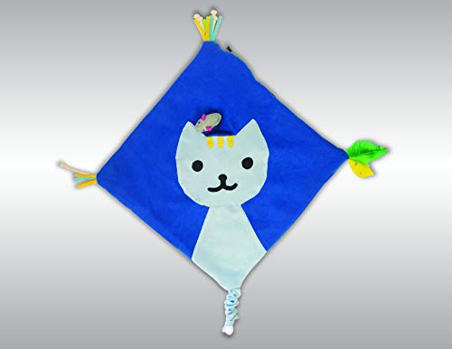 Nature's Pillow Kitty Cat Mat, The cat Toy That's Perfectly Square, That Makes Your Kitty Play, Snuggle and Feel Loved When You're not There!