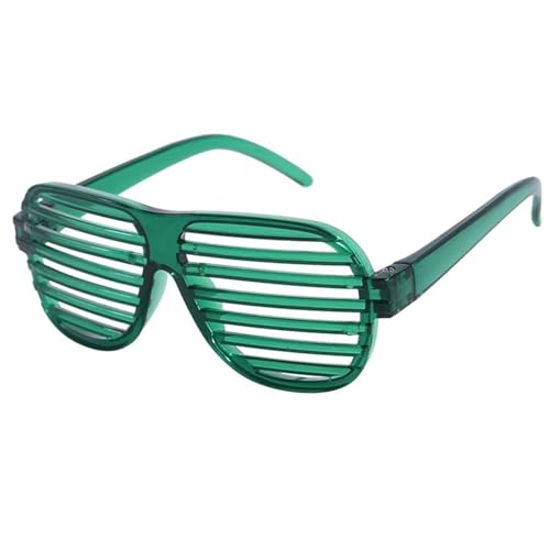 Emily Pets Cat Glasses Dog Glasses Pet Glasses Puppy Glasses for Halloween Costume Photos Props Cosplay Window Shutters No Lens (Green)