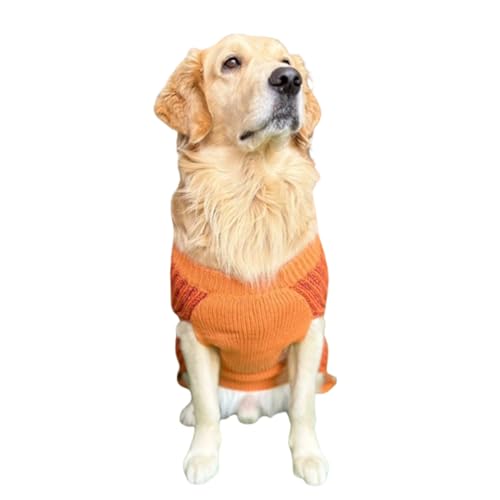 Lulala Knitted Dog Sweater for Winter – Warm Soft Acrylic Pet Pullover for Small Dogs, Cozy Stretch Puppy Sweater, Easy to Wear Winter Clothes for Pets