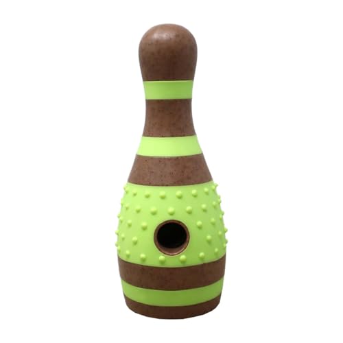 emily pets Chew Toys for Dogs and Puppies, Non-Toxic & Safe for Your Dog, Long-Lasting Playtime, Hard Chew Toys for Healthy Chewing (Dual Color Ball)