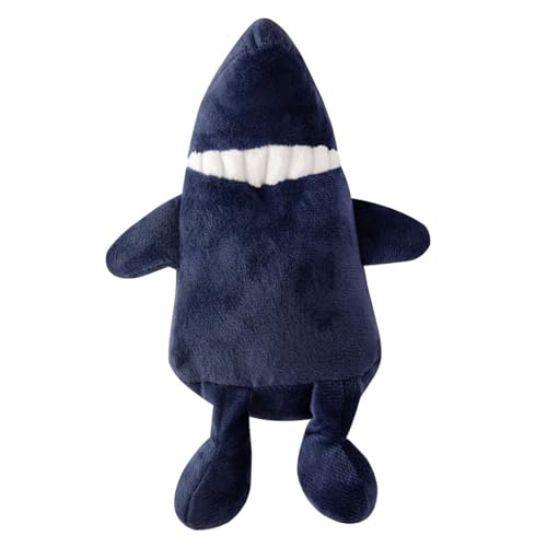Cature Plush Dog Toys with Dog Squeaky Toys Durable Chew Toys for Teeth Cleaning Long Stuffed Animals Dog Training Toys Dog Soft Toy for Puppy Small Dogs(Blue)