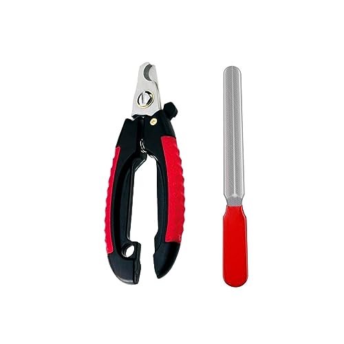 cature Care by Nature Pet Professional Stainless Steel Tool Nail Clipper Cutter With Nail File For Cat & Dog (Medium) Ling & Deshedding (Nail Clipper)