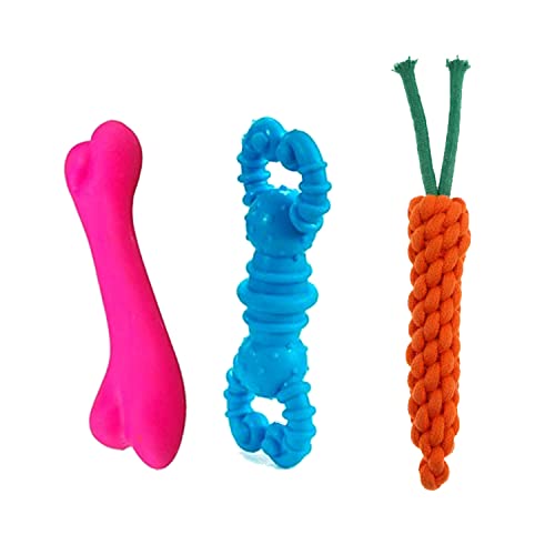 cature Care by Nature Dogs Chew Toys For Puppies & Chew Toy Puppy Toys For Small Dogs Accessories Pet Toys Dog Teether Toy Rope Toys For Dogs For Puppy Rope Toy (Color May Vary Pack Of 3,Combo 9)