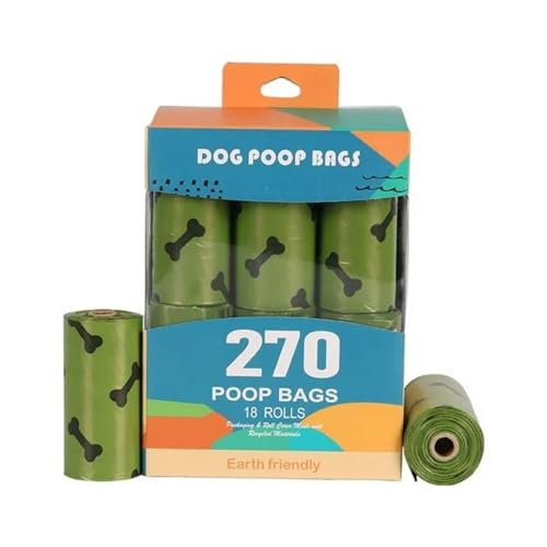 Cature Care by Nature Dog Poop Bags, Scented Poop Bags for Dogs Leak Proof Doggie Poop Bag Refills Rolls Pet Waste Bags (270 Count)