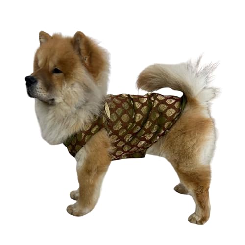 Lulala Ethnic Dog Dress Kurta Style | Soft Cotton for Dogs | Sleeveless Pet Clothing for Small, Medium & Large Dogs