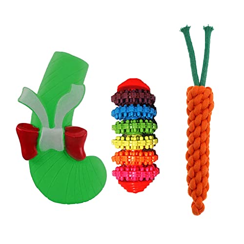 cature Care by Nature Dogs Chew Toys For Puppies & Chew Toy Puppy Toys For Small Dogs Accessories Pet Toys Dog Teether Toy Rope Toys For Dogs Toys For Puppy Rope Toy (Color May Vary Pack Of 3)(Combo5)