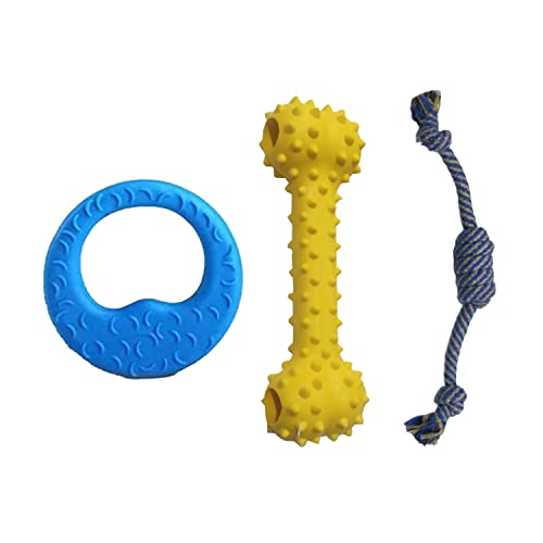 cature Care by Nature Toys For Dogs Chew Toys For Puppies And Chew Toy Puppy Toys For Small Dogs Accessories Pet Toys Dog Teether For Dogs (Color May Vary Pack Of 3)(Combo 4)