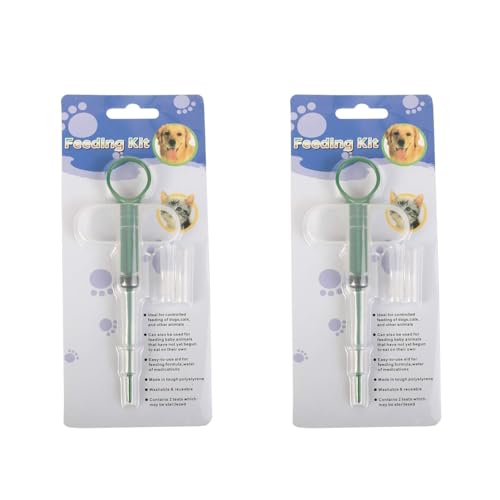 Cature Medicine Feeding Kit Syringe for Cats and Dogs (Pack of 2)