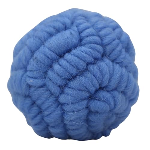 cature Care by Nature Cat Toys Balls, Soft Fuzzy Balls Built-in Bell for Cats, Interactive Cat Toys for Indoor Cats and Kittens, Kitten Chew Toys (Color-Blue)