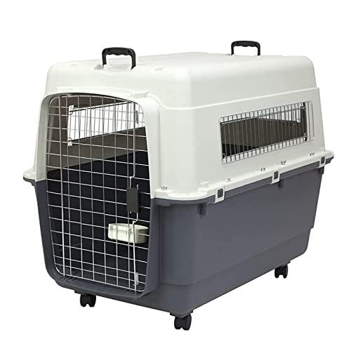 Emily Pets Ultra Vari Kennel, Heavy-Duty Dog Travel Crate, No-Tool Assembly (80CM)