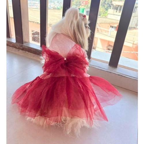 Lulala Custom Dog Dress - Personalized Size & Color Pet Outfit - Soft Cotton Clothing Dog.