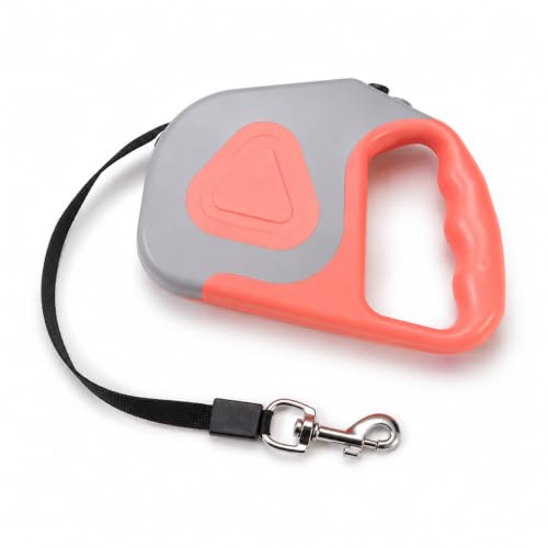 Emily Pets Retractable Dog Leash 4.7 Meter, Automatic Extendable Pet Lead with Ergonomic Anti-Slip Handle for Small & Medium Dogs (Color May Vary)