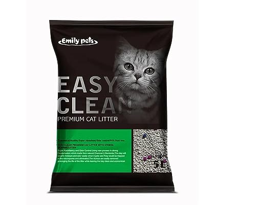 Emily Pets Fresh Scented Premium Bentonite Cat Litter (Apple,10 L)