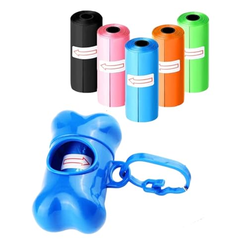 Cature Care by Nature Dog Poop Bags for Waste Refuse Cleanup, Doggy Roll Replacements for Outdoor Puppy Walking and Travel, Leak Proof and Tear Resistant