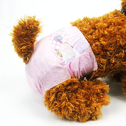 DONO Puppy Diapers Female Disposable Dog Diapers Medium, Super Absorbent, 28pcs
