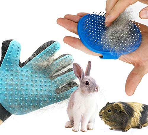 Dasksha Rabbit Grooming Kit With Brush - Top Holiday Pet Deals The Best Hair And Remover- Bunny & Guinea Pig