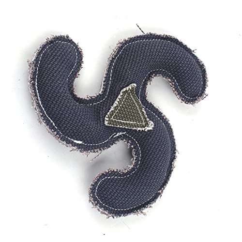 cature Care by Nature Dog Cotton Linen Flying Disc Toy Puppy Teething Canvas Toy,Squeaky Dog Chew Toy For Small And Medium Dogs,Squeakers Inside